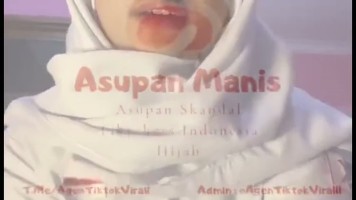 Indah Hijab Tiktok Dance Bugil Berujung Colmek