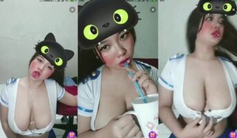 Lulu Pramugari Tobrut Goyang Susu Mancung Sini Mango