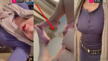 Selendang Ungu Cici Real Good Colok Dong Instagram